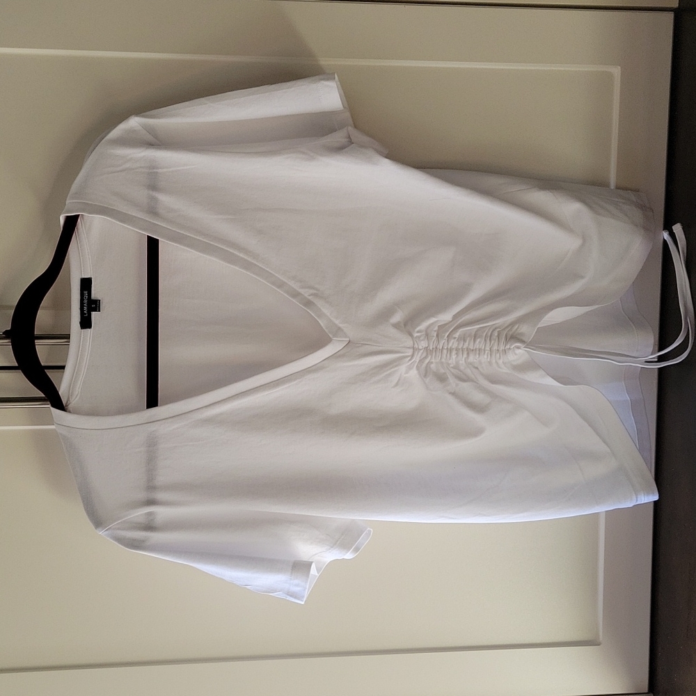Lamarque White Short Sleeve Tee